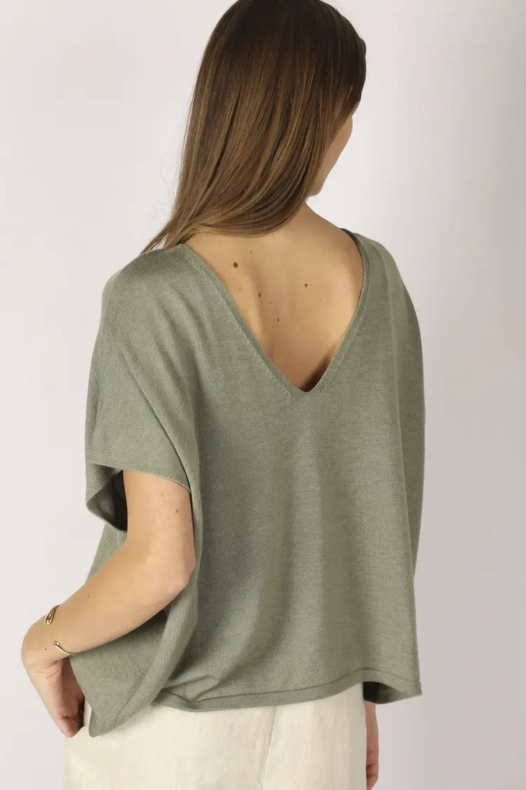 Cesar Casier LUCIA Top Olive