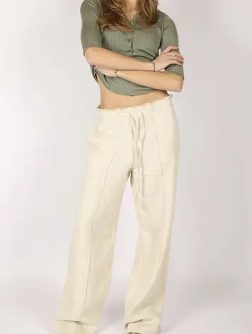 Cesar Casier VIRGINIA Pants White