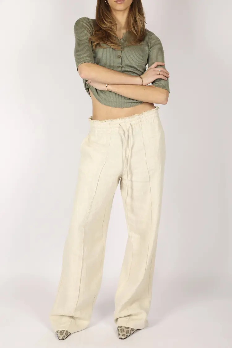 Cesar Casier VIRGINIA Pants White