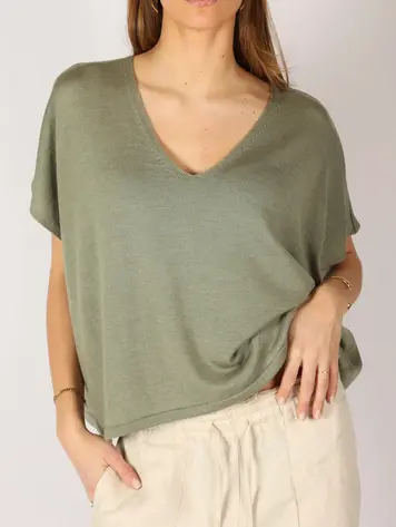 Cesar Casier LUCIA Top Olive