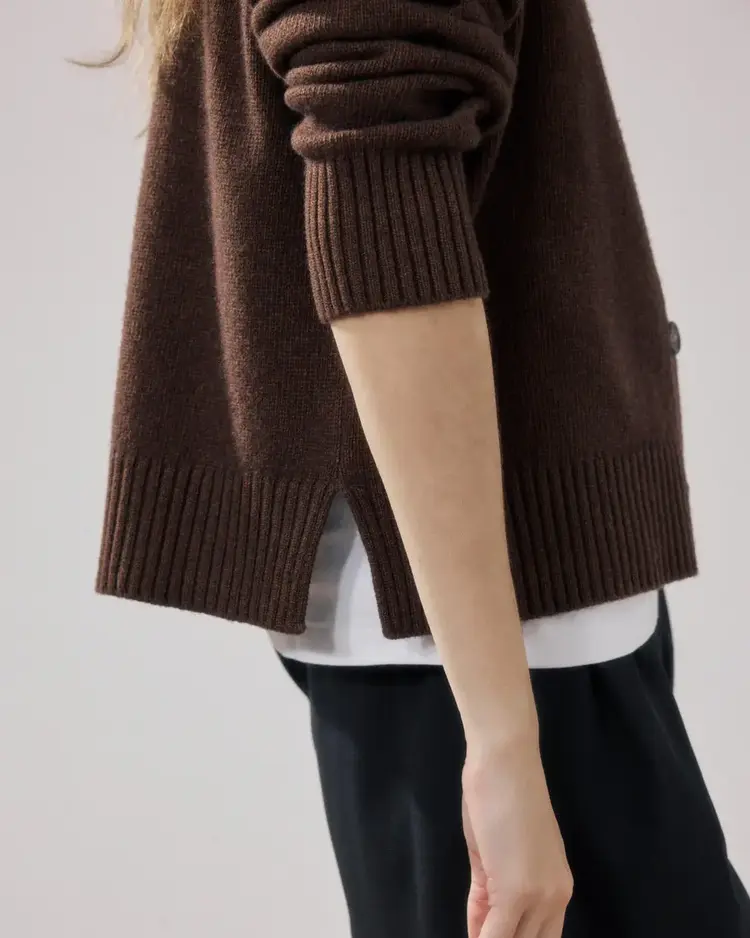 Hartford MESMINE Cardigan Brown