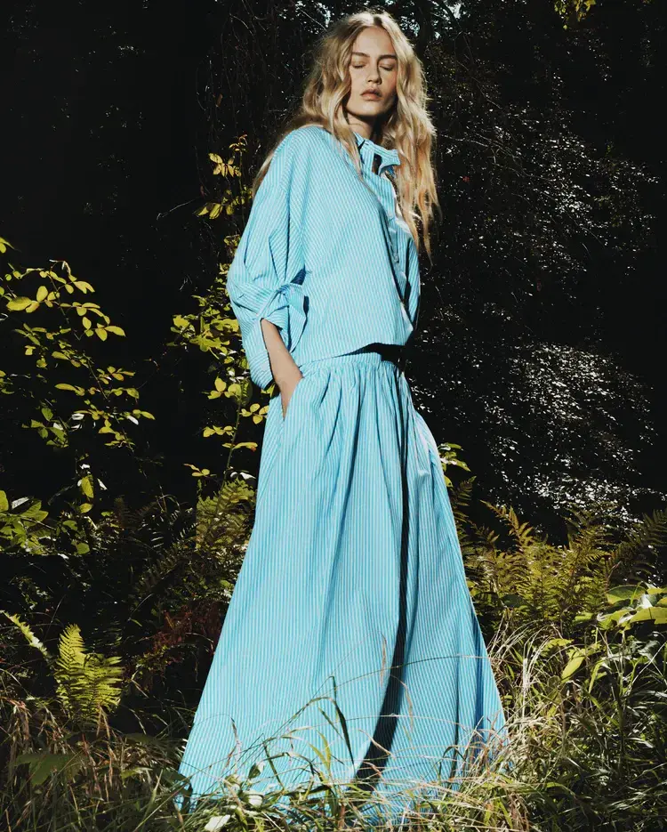 RAE Antwerp CASEY Shirt Sky