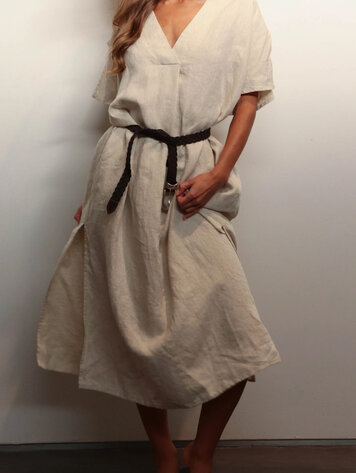 Cesar Casier NURIA Dress Beige