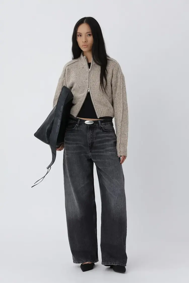 Won Hundred ALEA Zip Knit Cardigan