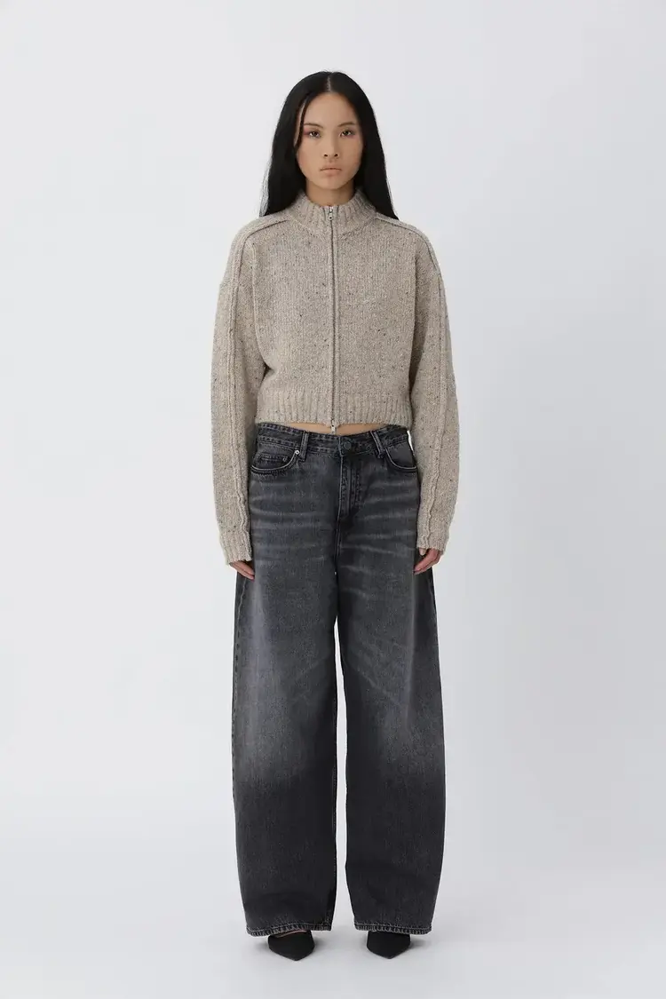 Won Hundred ALEA Zip Knit Cardigan