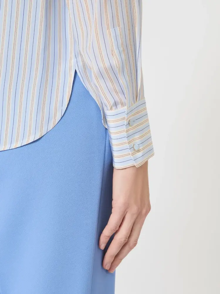 Max Mara Studio FLIRT Stripes Shirt Azur