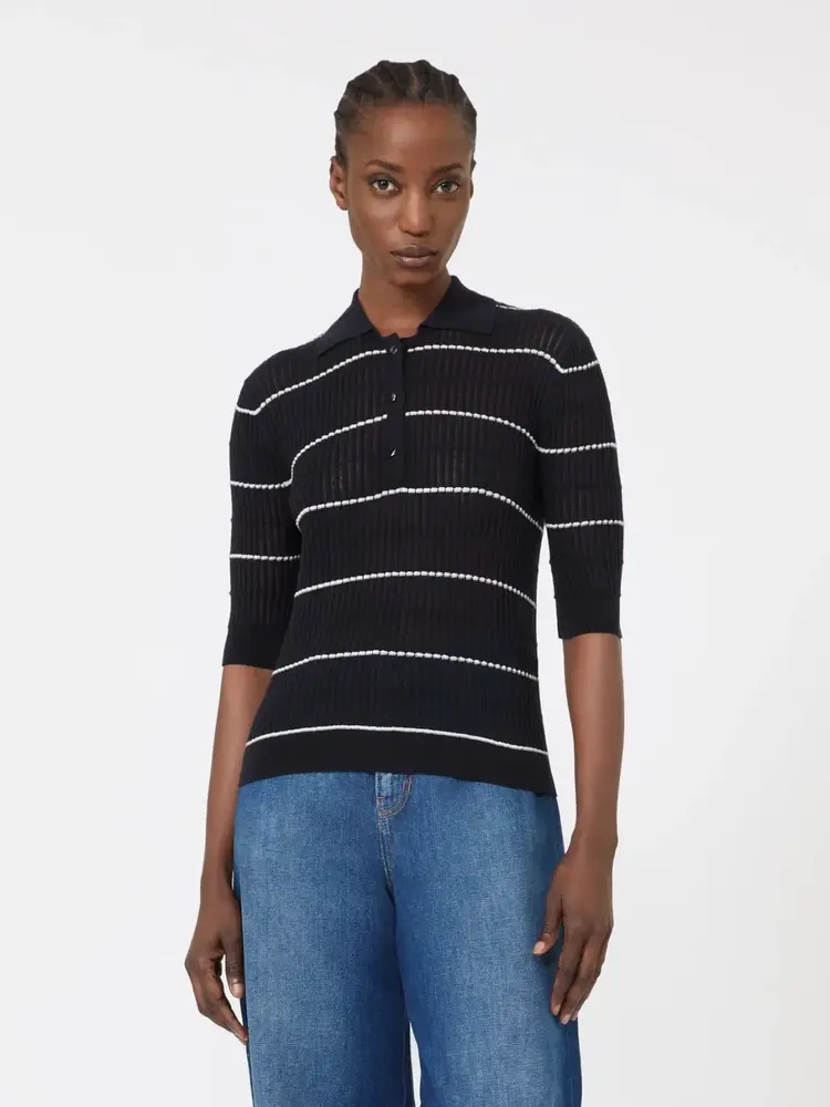 Max Mara Studio GALLO Top Bleu