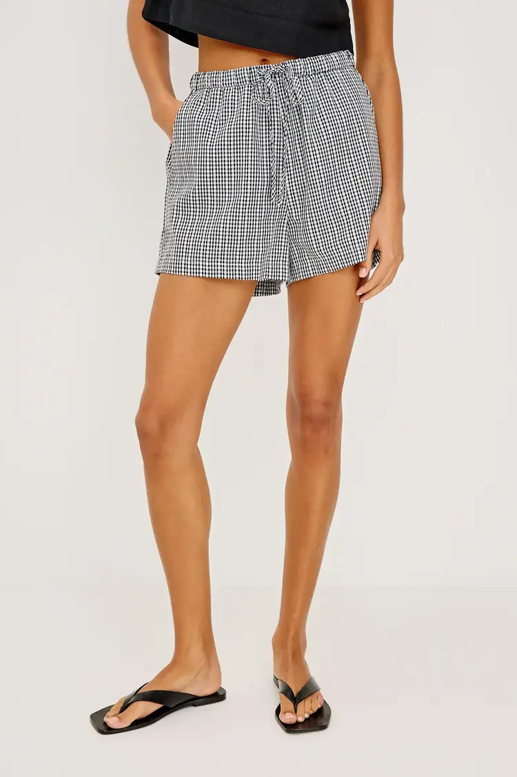 Rails JENNER Shorts Black Gingham