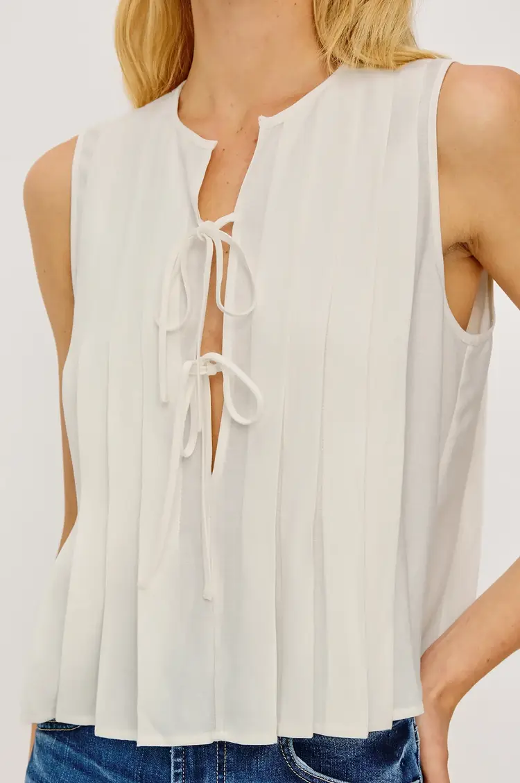 Rails AJA Top Ivory