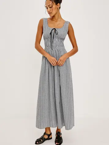 Rails JORDIE Dress Black Gingham