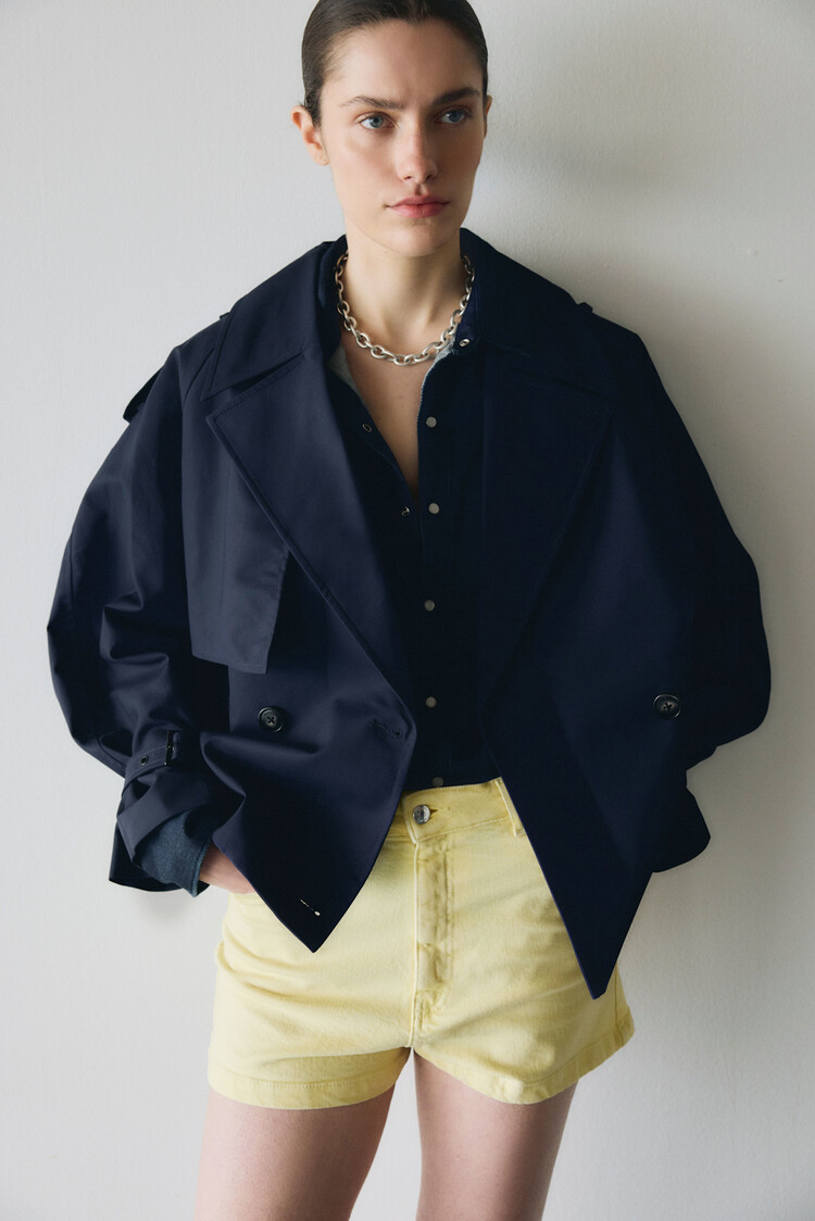 Bad Habits ELLIE Trenchcoat Navy