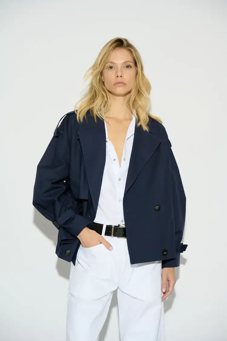 Bad Habits ELLIE Trenchcoat Navy