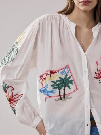 Hartford CIELO Shirt Ecru