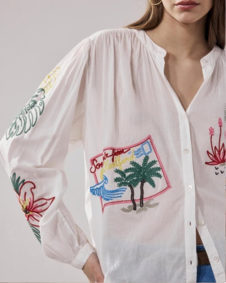 Hartford CIELO Shirt Ecru