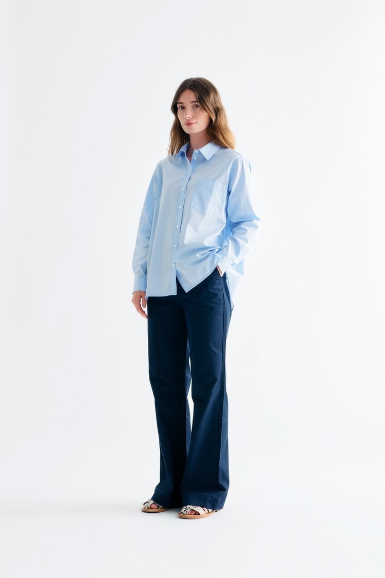 Lovechild 1979 ELOTTA Shirt Blue Pinstripe