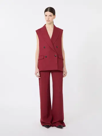 Max Mara Studio PELOTA Pant Stone Red