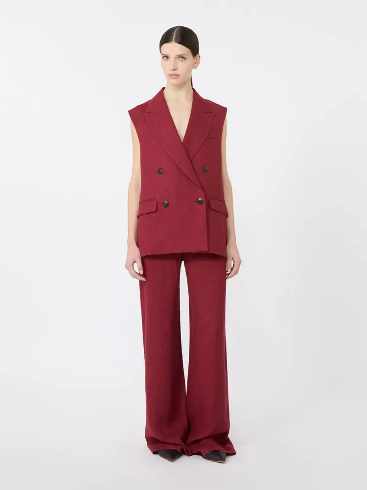 Max Mara Studio PELOTA Pant Stone Red