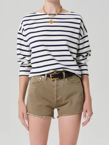 Citizens of Humanity Boat neck Marine Stripe