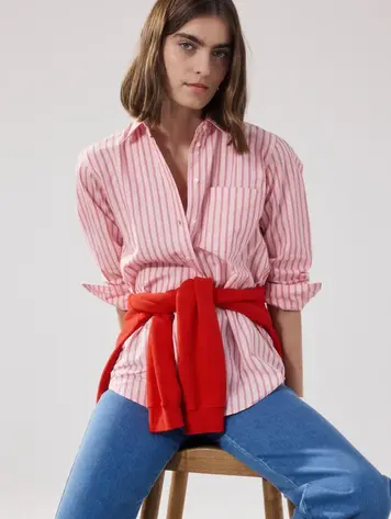 Hartford COVER Shirt Pink