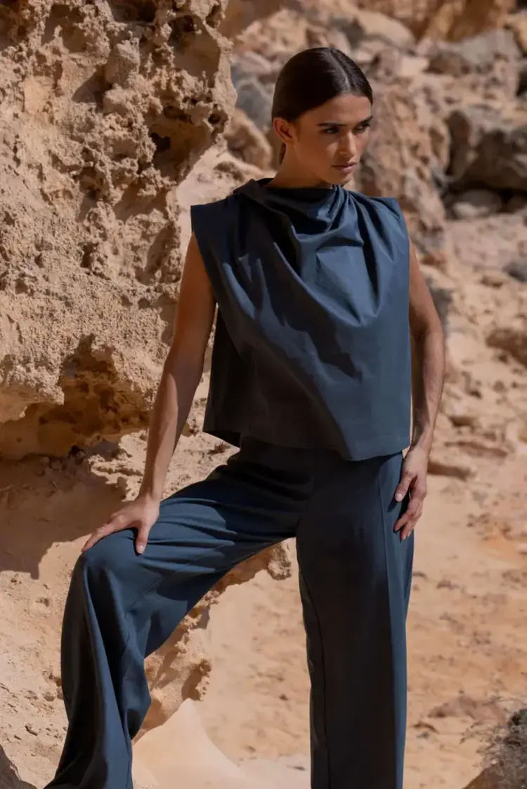 Oscar the Collection HARPER Top Petrol