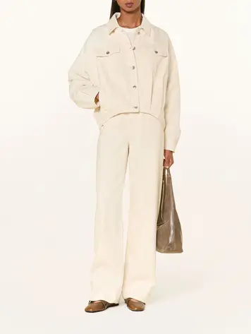 Drykorn BLAXTON Vest Ecru