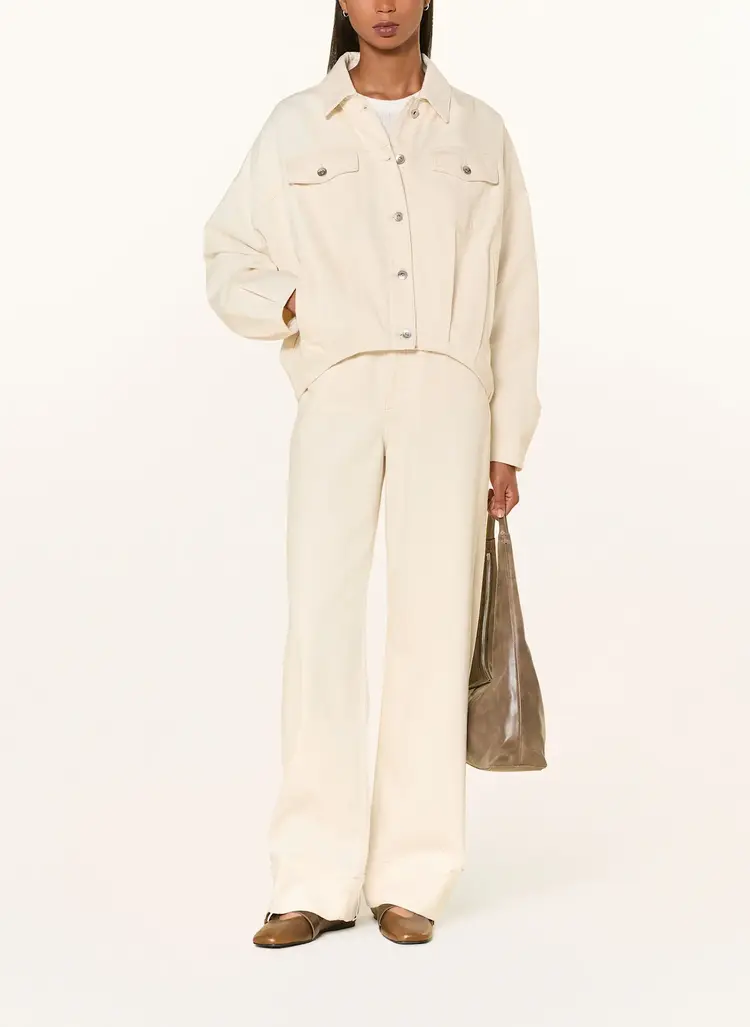 Drykorn BLAXTON Vest Ecru