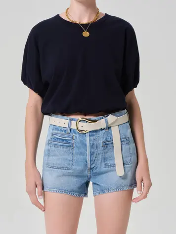 Citizens of Humanity GIA Bubble Tee - Navy