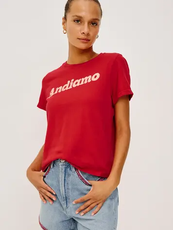 Rails ANDIAMO Tshirt Red