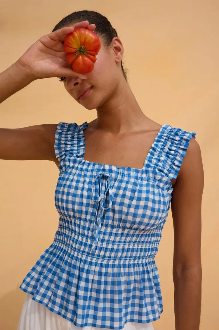 Rails DONNA Top Azure
