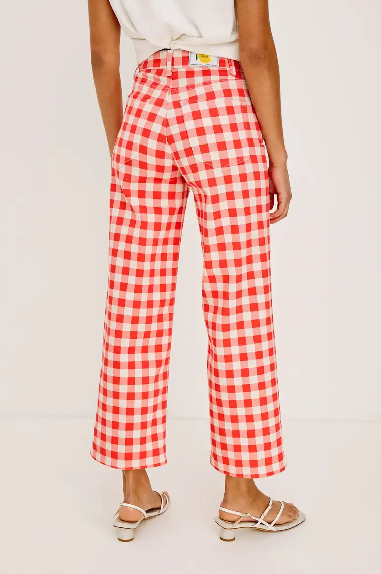 Rails GETTY CROP - TOMATO GINGHAM