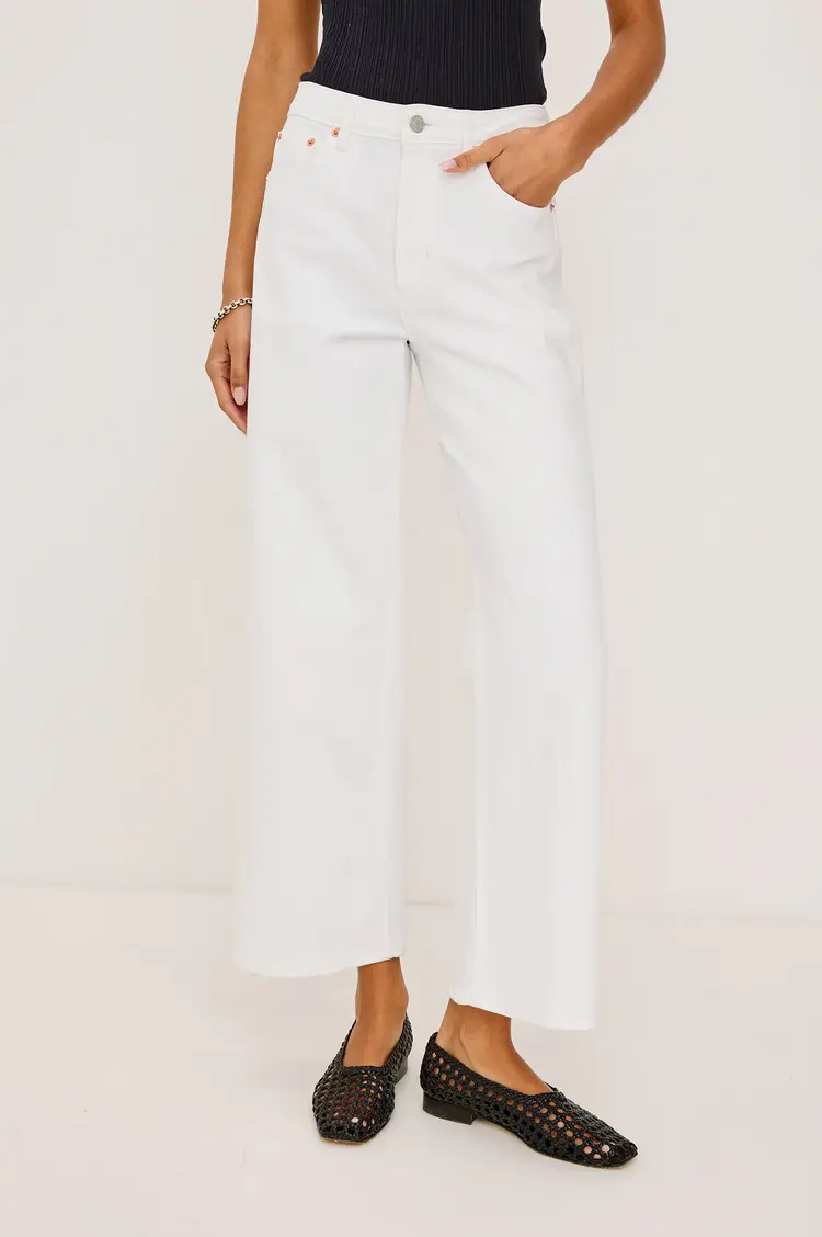 Rails GETTY Crop Salt White Pants