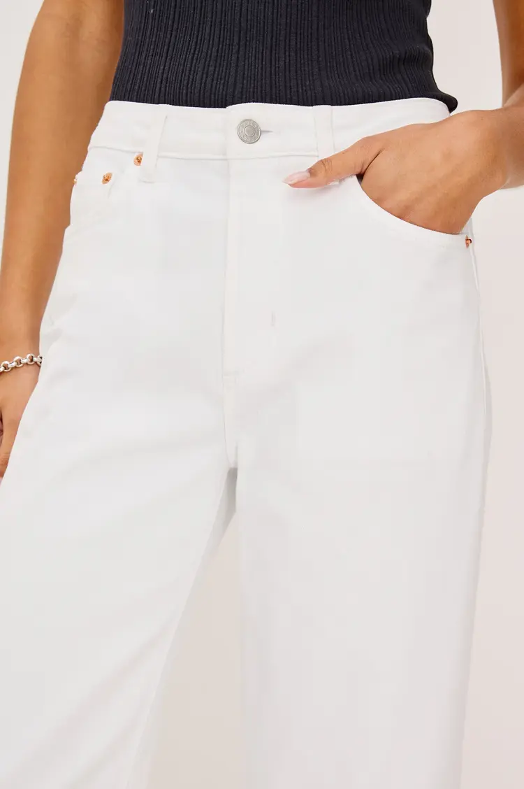 Rails GETTY Crop Salt White Pants