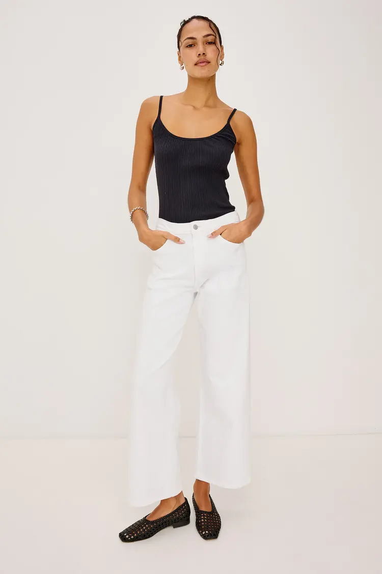 Rails GETTY Crop Salt White Pants