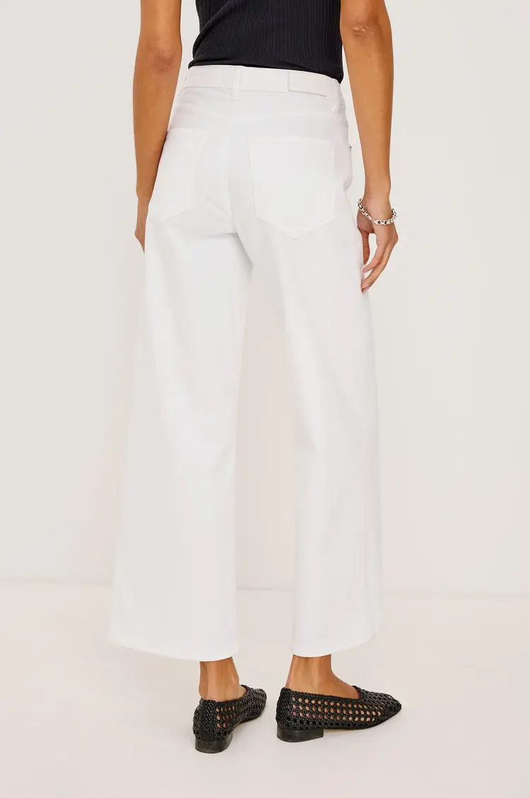 Rails GETTY Crop Salt White Pants