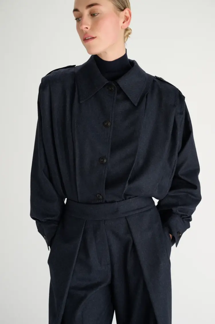 Oscar the Collection Laurel Trousers Indigo Jean Blue