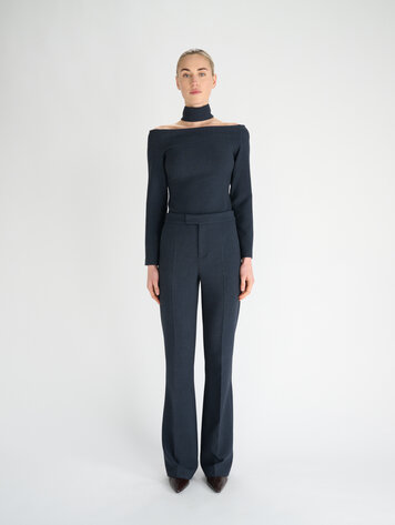 Oscar the Collection LAURE Trousers - Indigo Jean Blue