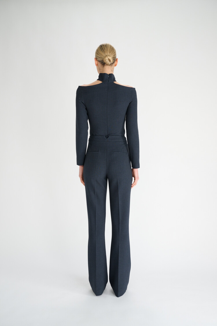 Oscar the Collection LAURE Trousers - Indigo Jean Blue