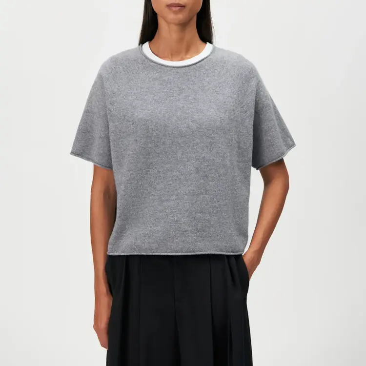 Drykorn MOENY Cotton Cashmere - Grey
