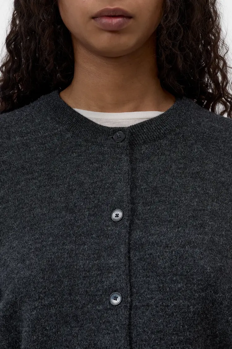 Closed C96827 Cardigan Black Melange