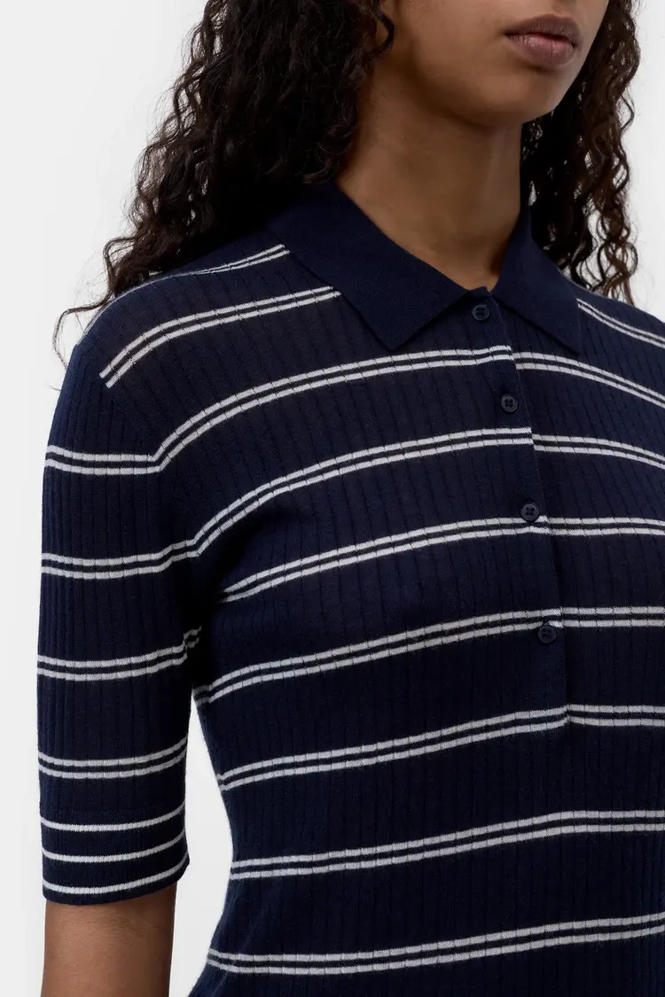 Closed Short sleeve polo DARK NIGHT