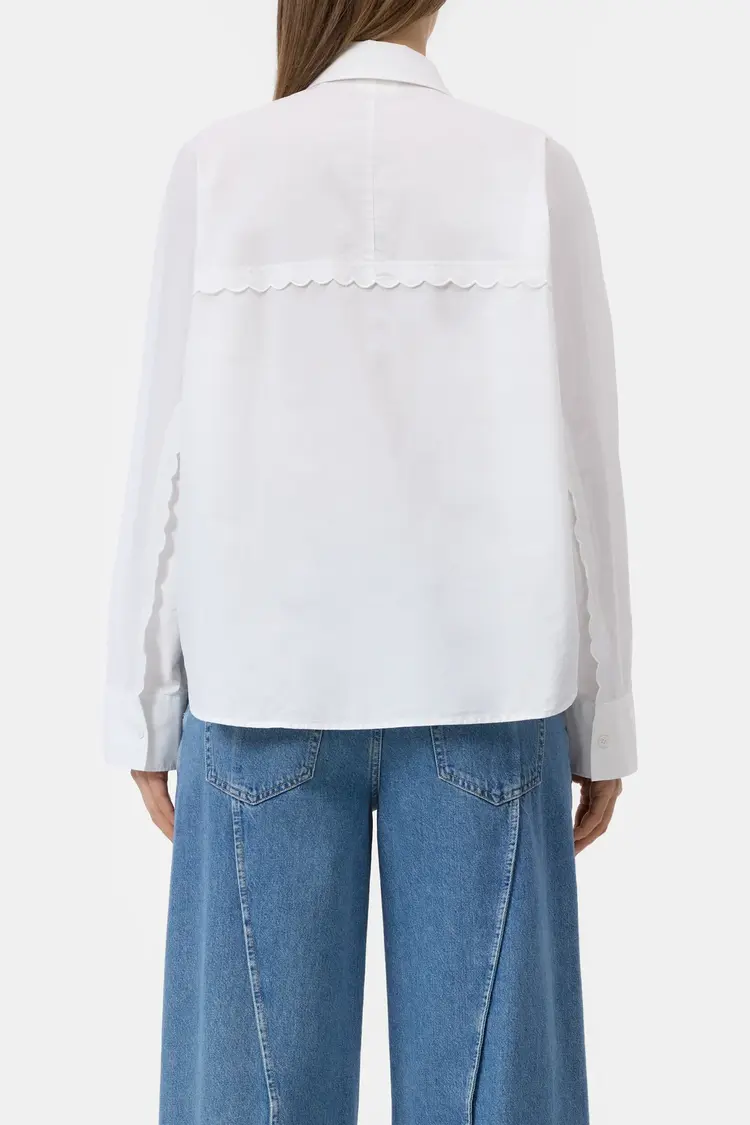 Closed EMBROIDERED Shirt White