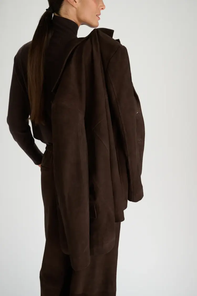 Oscar the Collection CECILE Top - Espresso