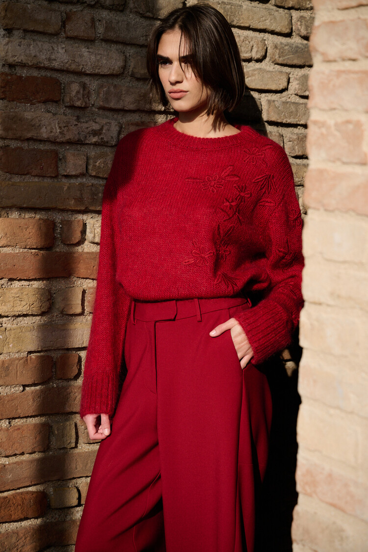 Oscar the Collection JUDE Pull - Deep Red