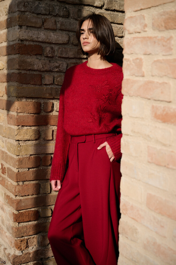 Oscar the Collection JUDE Pull - Deep Red