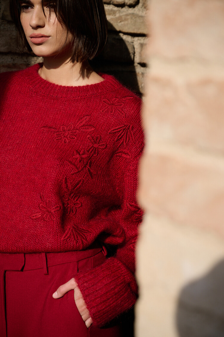 Oscar the Collection JUDE Pull - Deep Red
