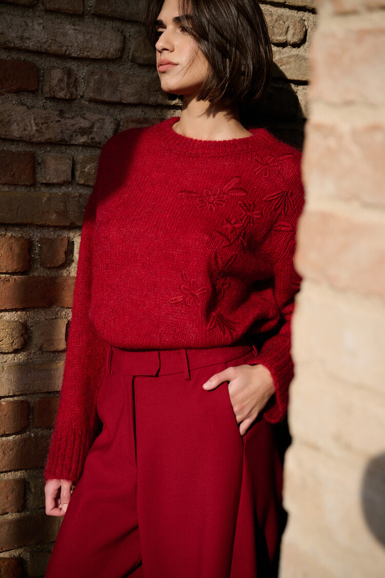 Oscar the Collection JUDE Pull - Deep Red