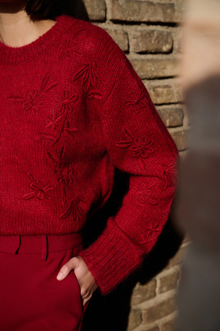 Oscar the Collection JUDE Pull - Deep Red