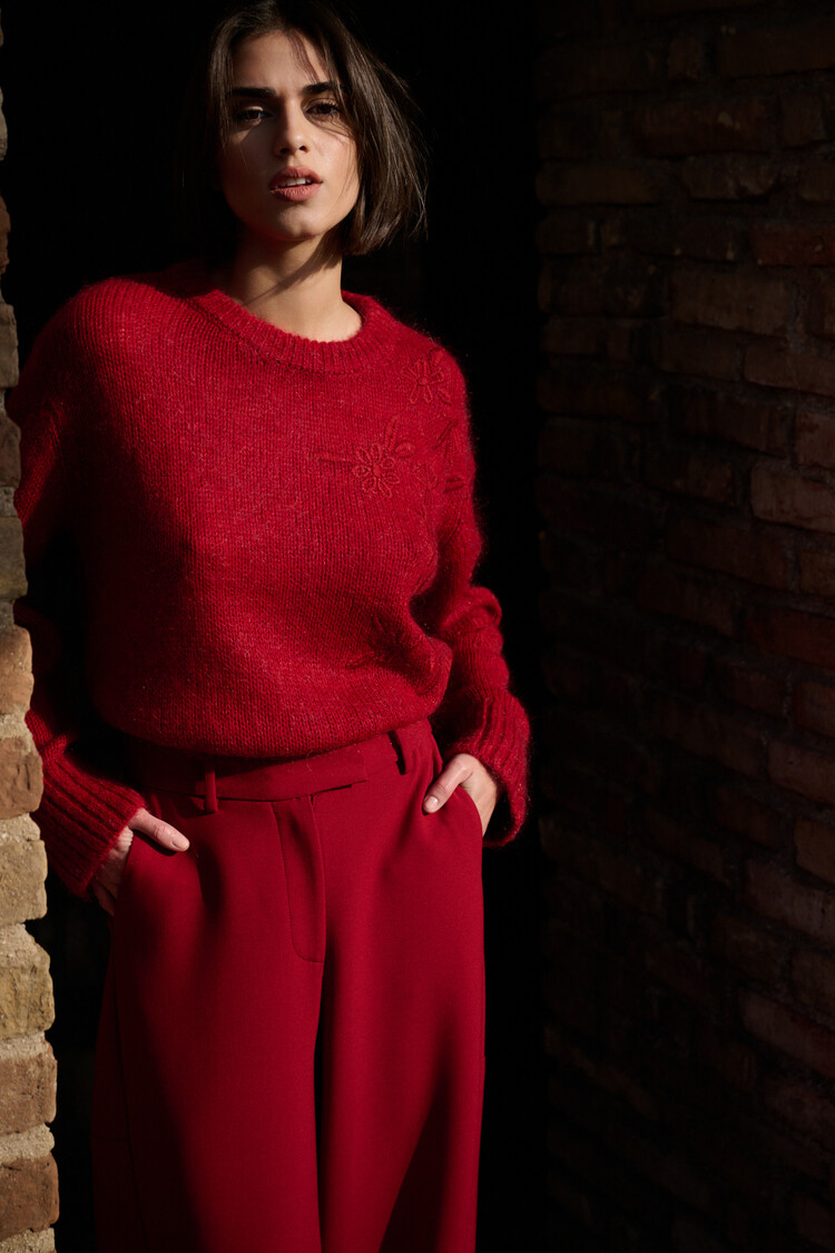 Oscar the Collection JUDE Pull - Deep Red