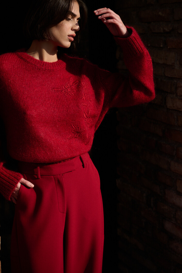 Oscar the Collection JUDE Pull - Deep Red