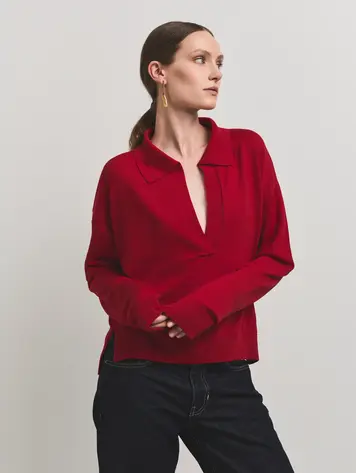 Cesar Casier AMINA Polo Red